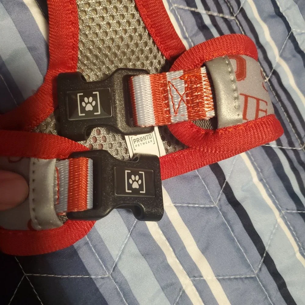 NEW Pronto Pet Sz M Ohio State Reversible Dog Harness